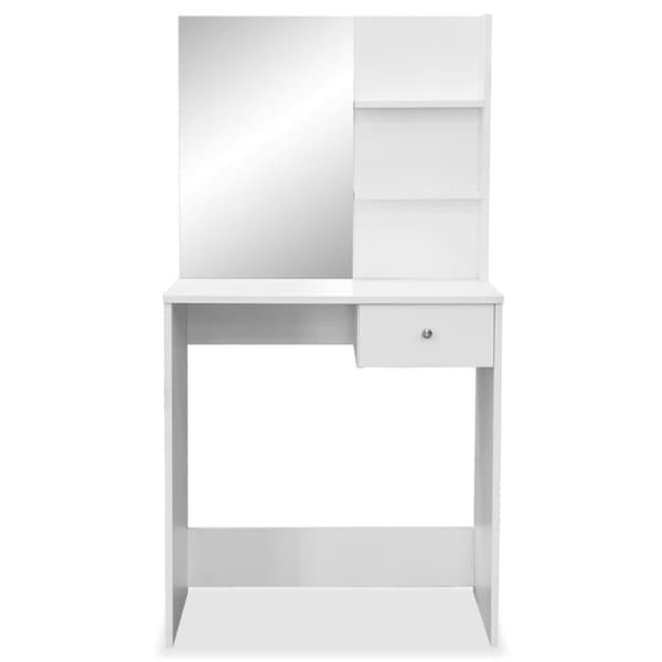 Sminkebord - Living sminkebord spånplade 75 x 40 x 141 cm hvid