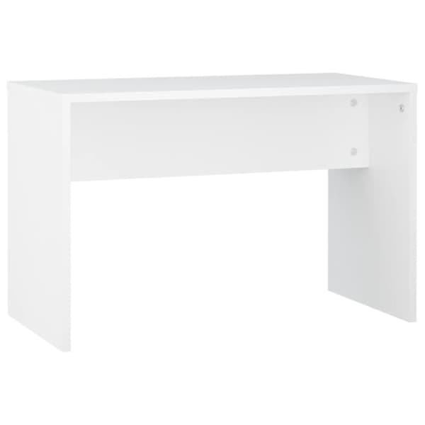 Makeupbordssæt med LED-lys konstrueret træ hvid - Makeupbord Med LED-lys - Makeupborde Med LED-lys - Home & Living