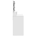Pikkukuva 6 / 10: Peilipöytä LED-valoilla valkoinen 80x41x134,5 cm