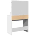 Pikkukuva 7 / 10: Peilipöytä LED-valoilla valkoinen 80x41x134,5 cm