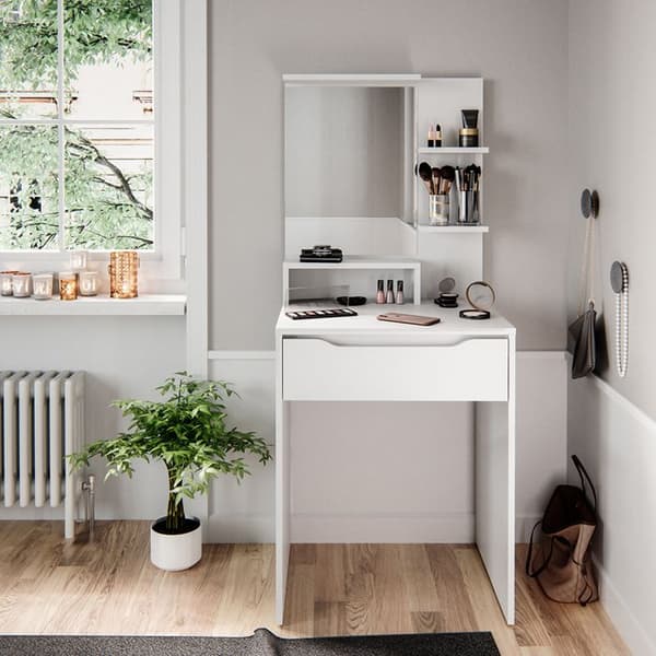 Vicco Ruben sminkbord, Vit, 60 cm