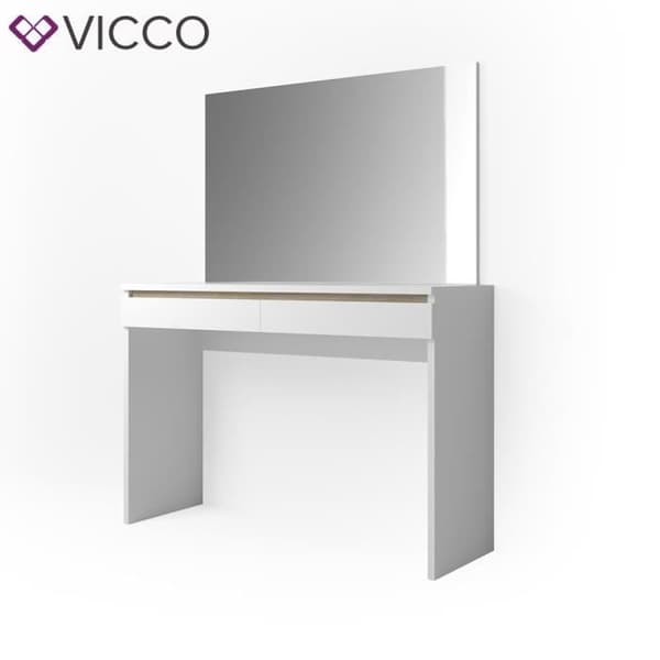 Vicco Emma sminkbord sminkbord vit sminkbord byrå sonoma