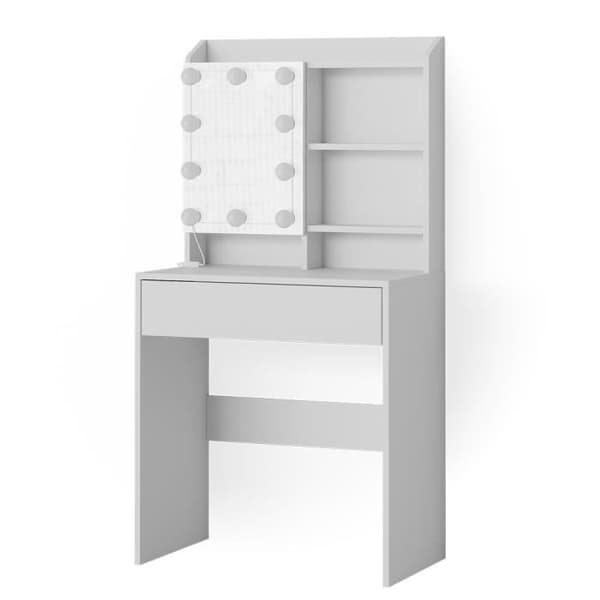 Vicco Laura vit LED sminkbord