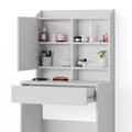 Miniatyrbild 6 av 6: Vicco Laura sminkbord, Vit, 70 cm