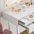 Miniatyrbild 5 av 6: Vicco sminkbord Alexia, Vit, 120 cm