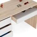 Miniatyrbild 6 av 6: Vicco Sherry sminkbord, Vit/Sonoma, 120 cm