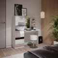 Miniatyrbild 4 av 6: Jasmin sminkbord, 123x141,2cm med pall, Vit, Vicco
