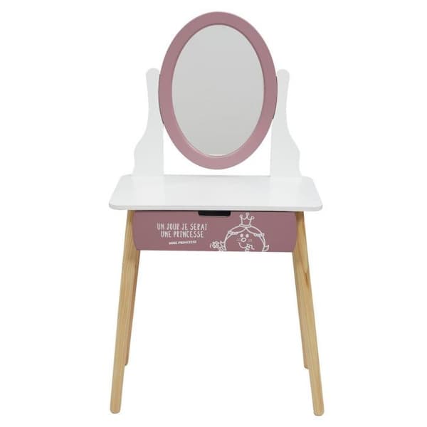 Coiffeuse Barn "madame Prinsessa" 108cm Rosa - Paris Pris