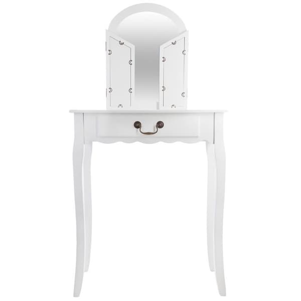 Atmosphera - Coiffeuse Aurell - L. 65 x H. 128 cm - Vit