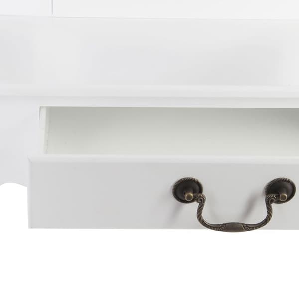 Atmosphera - Coiffeuse Aurell - L. 65 x H. 128 cm - Vit