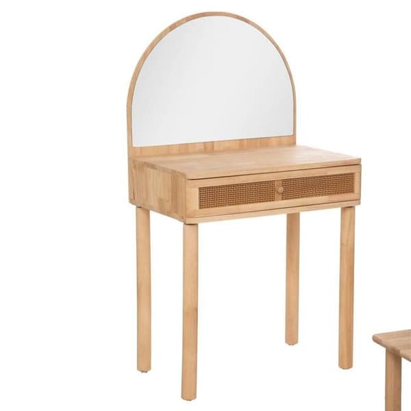 Coiffeuse barn - Atmosphera - Campagne - Spegel inkluderad - 1 låda - Beige