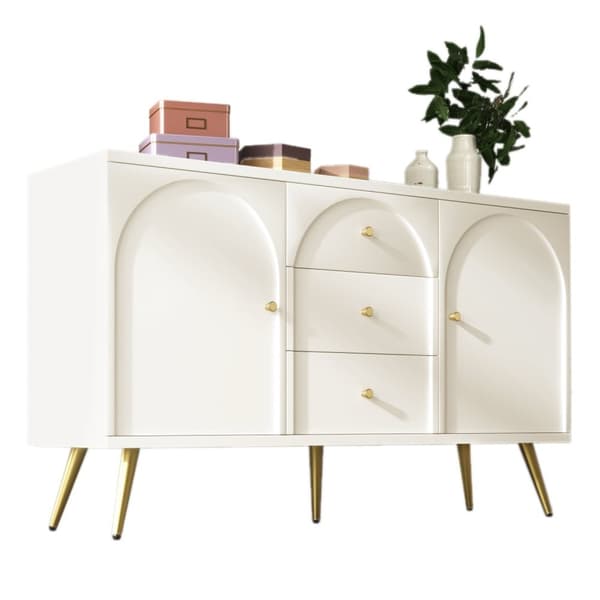 ROOTZ ELEGANT BEVENDER - CHOST OF THEBLEER - Soveværelsesopbevaring - holdbart design - 140 cm x 84 cm x 40 cm - fløde hvid