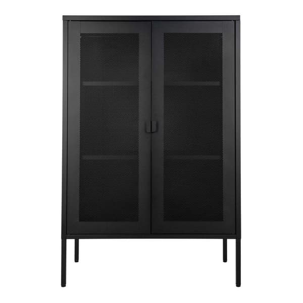 Rootz Melbourne Display Cabinet - Stylish Storage Solution - Modern Showcase - Dammskydd - 80x40x120 cm