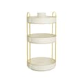 Miniatyrbillede 1 af 6: Make-up Organizer, SONGMICS, 23x23x46 cm, Skyhvid.