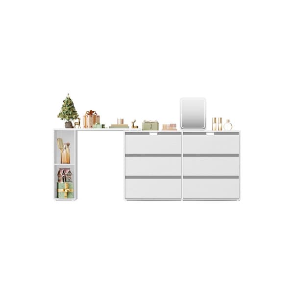 Kommode, HOME, 39x120 cm, Hvid