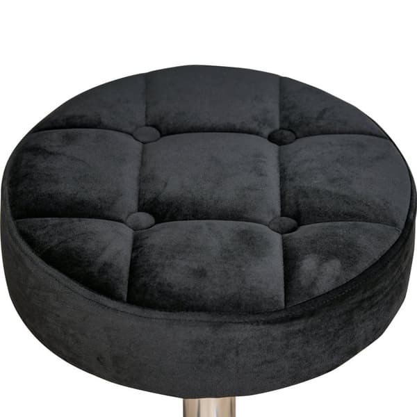 Salonstol, 35x35x49-61 cm, Sort