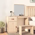 Miniatyrbild 1 av 2: Sminkbord 95x50x134 cm massiv furu
