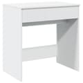 Miniatyrbild 2 av 2: Sminkbord med spegel vit 73x46,5x120 cm