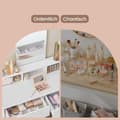 Miniatyrbillede 5 af 6: Rootz Dressing Table - Hairressing Table - Makeup Vanity - Stilfuld opbevaring - 80 cm x 40 cm x 140 cm