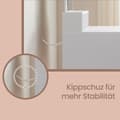 Miniatyrbillede 6 af 6: Rootz Dressing Table - Hairressing Table - Makeup Vanity - Stilfuld opbevaring - 80 cm x 40 cm x 140 cm