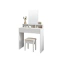 Miniatyrbillede 1 af 6: Rootz Dressing Table - Hairressing Table - Makeup Vanity - Stilfuld opbevaring - 80 cm x 40 cm x 140 cm