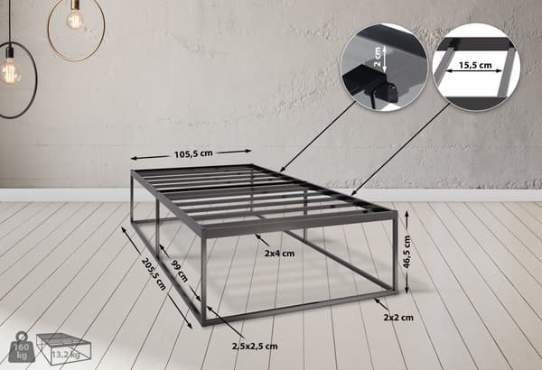 CLP Scala metallsäng