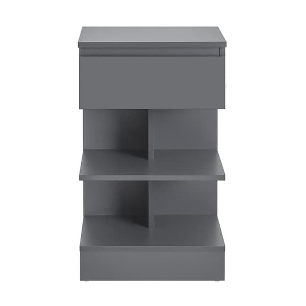 SoBuy Sängbord med 1 lådor, Nattduksbord FBT49-HG