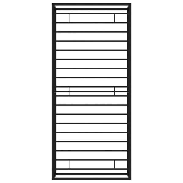 sengestel 100x200 cm metal sort