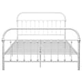 Miniatyrbillede 3 af 6: sengestel 160x200 cm metal hvid