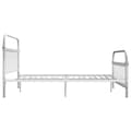 Miniatyrbillede 4 af 6: sengestel 160x200 cm metal hvid