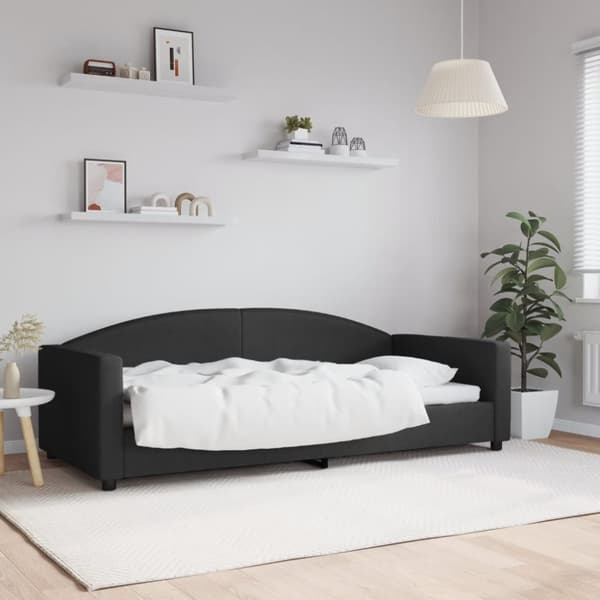 daybed 90x200 cm stof sort