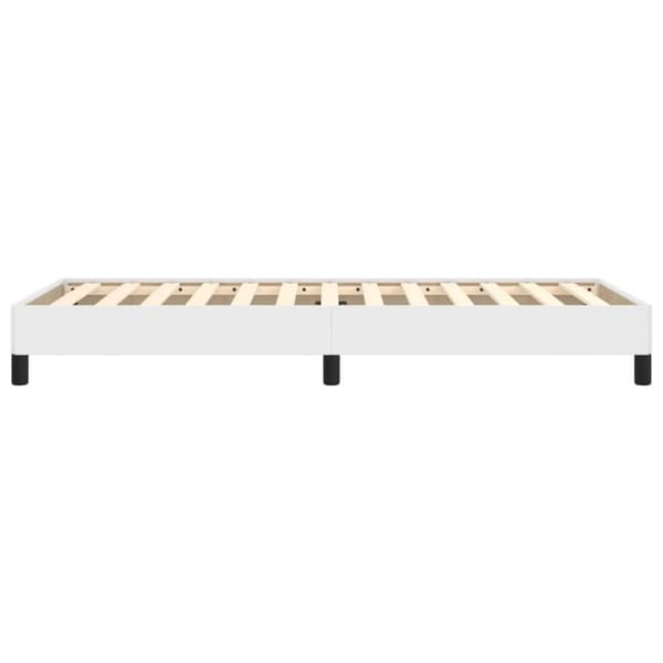 sengeramme 100x200 cm kunstlæder hvid