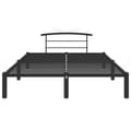Miniatyrbillede 3 af 7: sengestel 160x200 cm metal sort