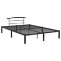Miniatyrbillede 2 af 7: sengestel 160x200 cm metal sort