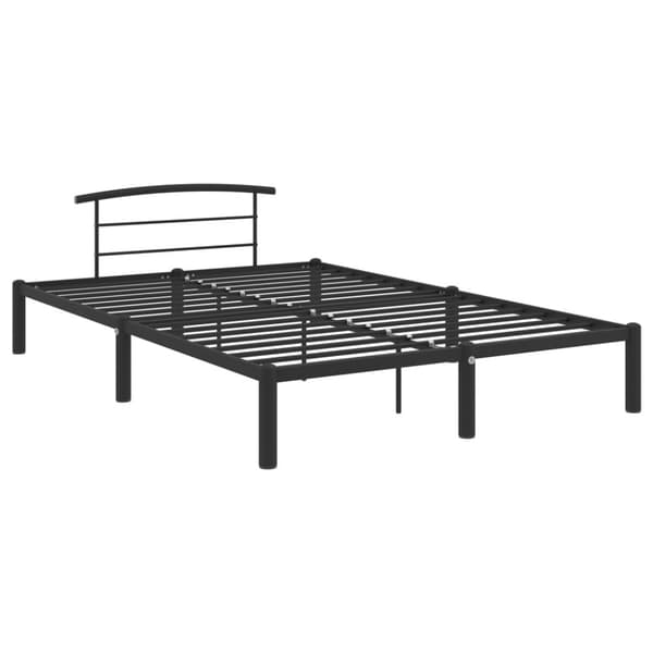 sengestel 160x200 cm metal sort