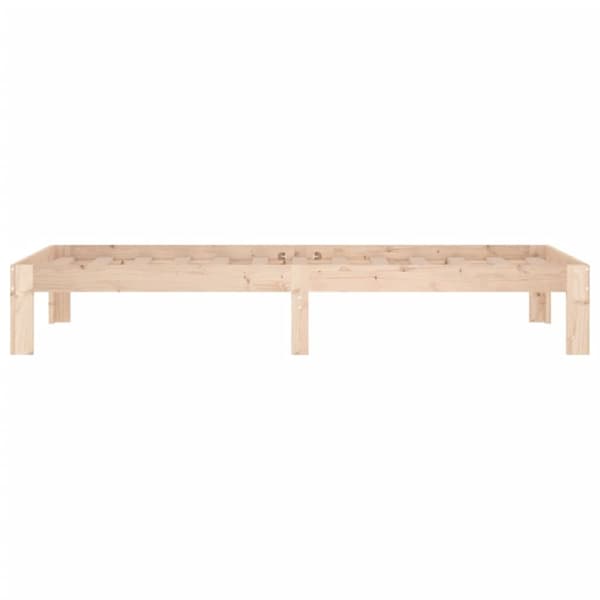 Sängram massivt trä 75x190 cm