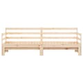 Miniatyrbillede 5 af 10: daybed med udtræk 90x200 cm massivt fyrretræ