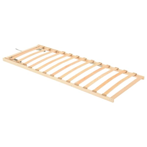 lamelbund 13 lameller justerbar hovedende 80x200 cm