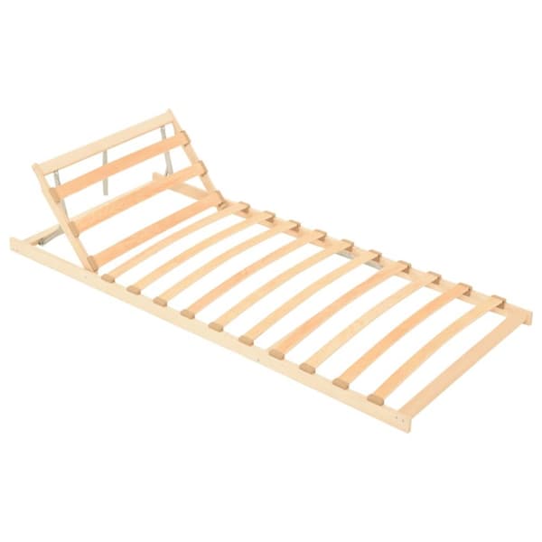 lamelbund 13 lameller justerbar hovedende 80x200 cm