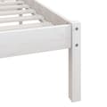 Miniatyrbillede 7 af 9: sengeramme 160x200 cm massivt fyrretræ hvid