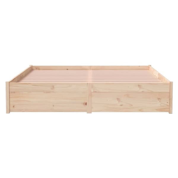 sengeramme 150x200 cm massivt træ