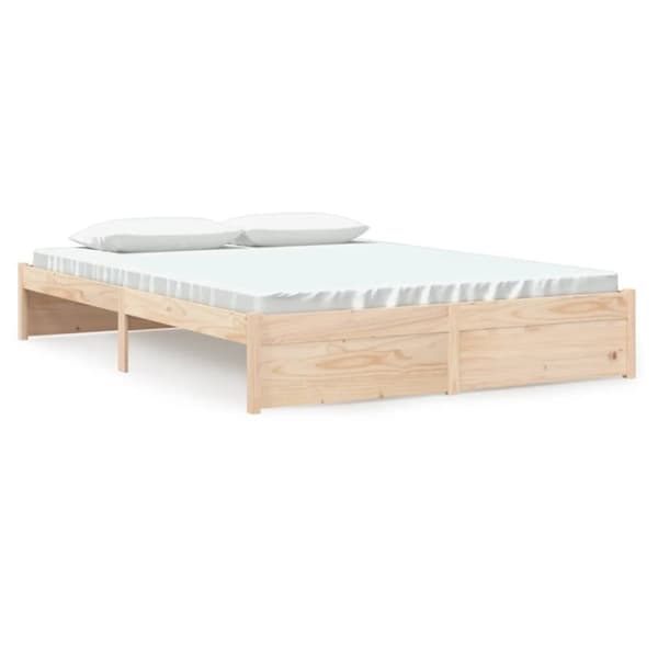 sengeramme 150x200 cm massivt træ