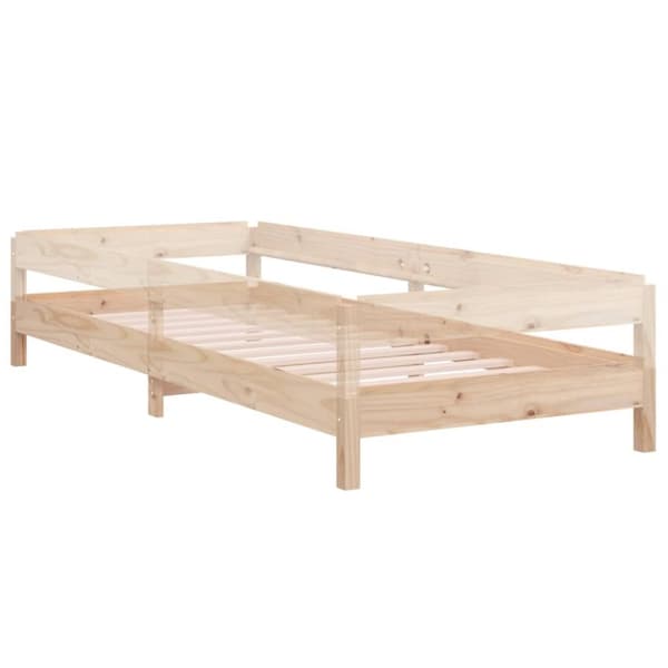 stabelbar seng 90x190 cm massivt fyrretræ