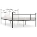 Miniatyrbillede 1 af 6: sengestel 120x200 cm metal grå