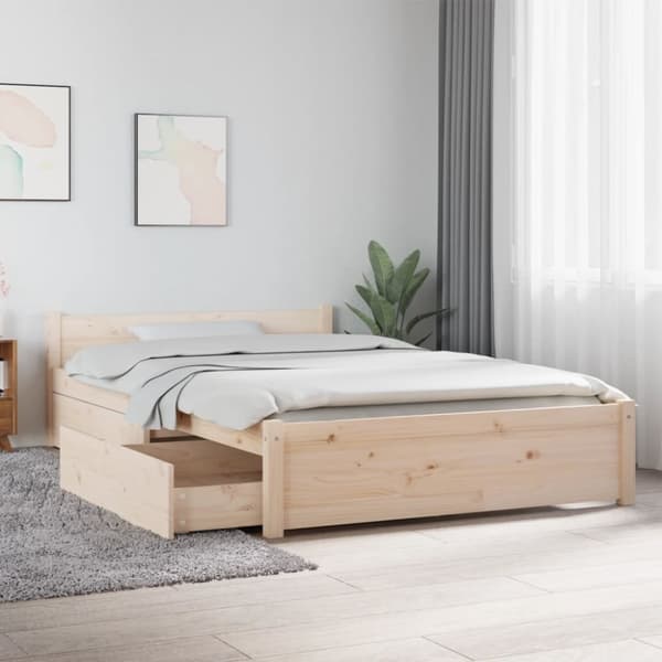 sengeramme med skuffer 120x190 cm Small Double