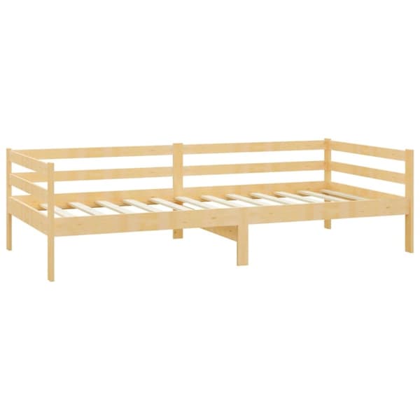 daybed med madras 90x200 cm massivt fyrretræ