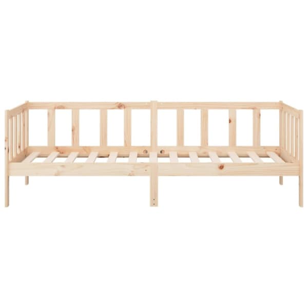 Dagbädd utan madrass 90x190 cm massiv furu