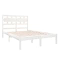 Miniatyrbillede 4 af 8: sengeramme 120x190 cm Small Double massivt træ hvid