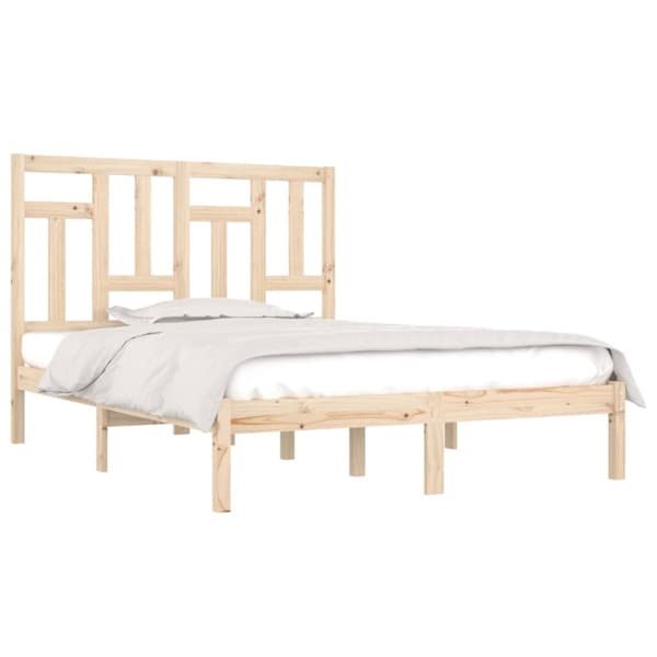 sengeramme 140x200 cm massivt fyrretræ