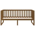 Miniatyrbillede 8 af 10: daybed 100x200 cm massivt fyrretræ gyldenbrun